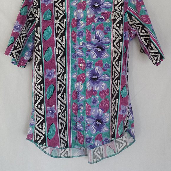 Wrangler Cowboy Cut Reg Fit button down short Slv - Picture 3 of 4